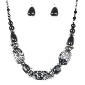 Necklace with earrings set